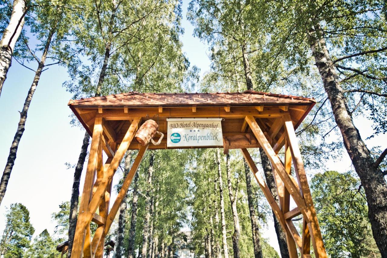 Bio - Hotel - Alpengasthof Koralpenblick Deutschlandsberg Exteriör bild